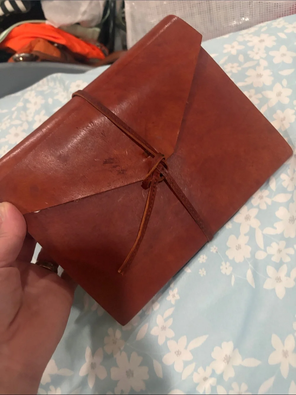 N/A leather journal